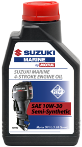 SUZUKI marine 4 stroke 10w30 oil - 1ltr